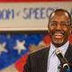 Dr. Ben Carson speaks at the South Carolina Tea Party Coalition convention on Jan. 18, 2015, in Myrtle Beach, S.C. He announced his run for the Republican nomination for president during a radio interview May 3, 2015.
Richard Ellis/Getty Images